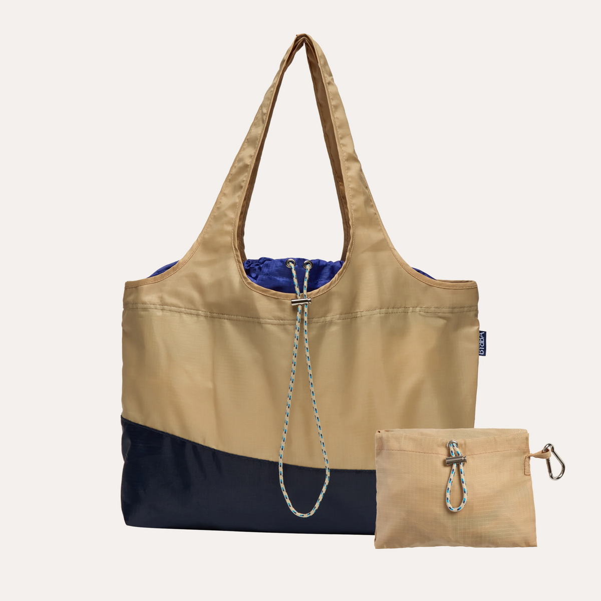 THE BIG SUR PACKABLE TOTE BAG / SAND