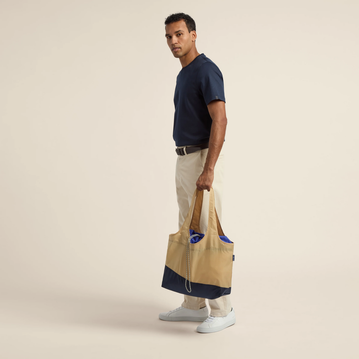 THE BIG SUR PACKABLE TOTE BAG / SAND