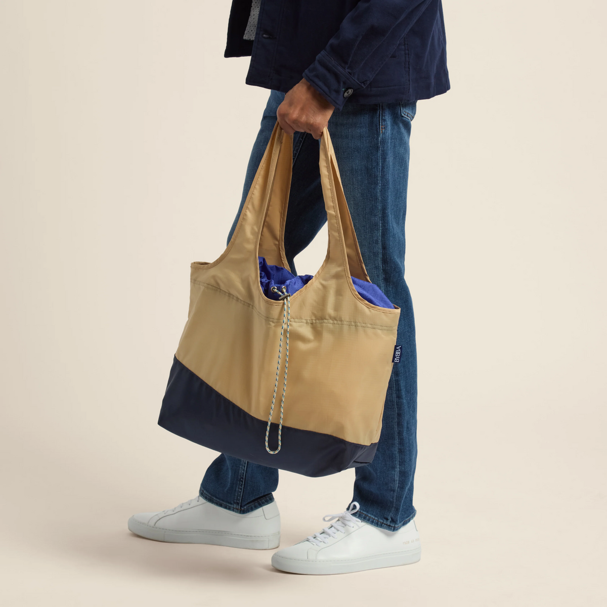 THE BIG SUR PACKABLE TOTE BAG / SAND