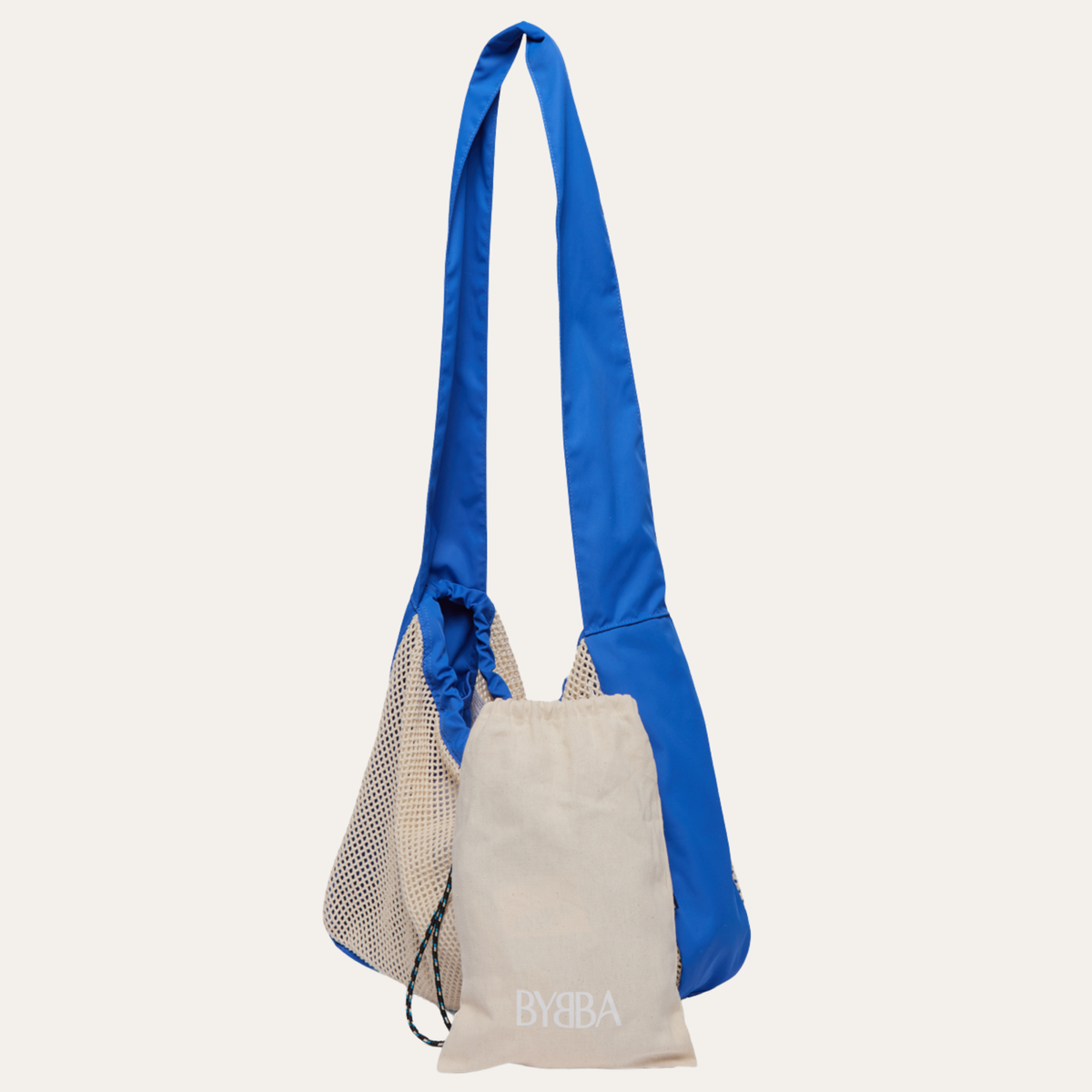 THE NET.ZERO MODERN FISHERMAN CROSSBODY BAG / COBALT