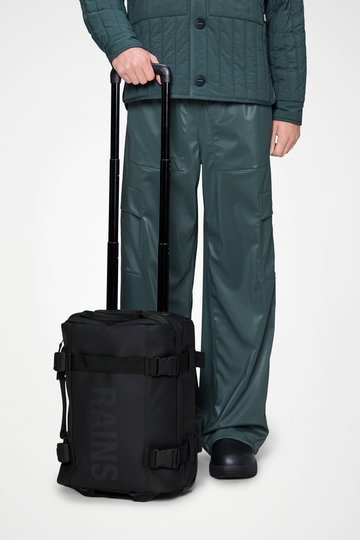 RAINS Texel Cabin Bag Mini Black 27L H45 x D20 x W31 cm Cabin
