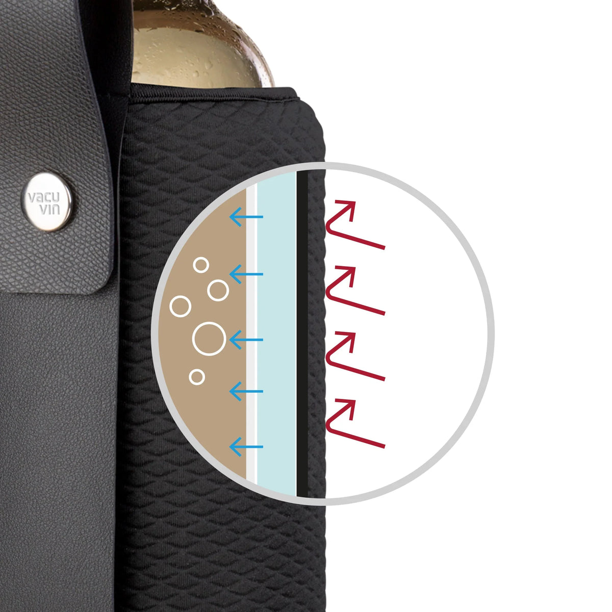Wine & Champagne Cooler Flexible Artico Sleeve