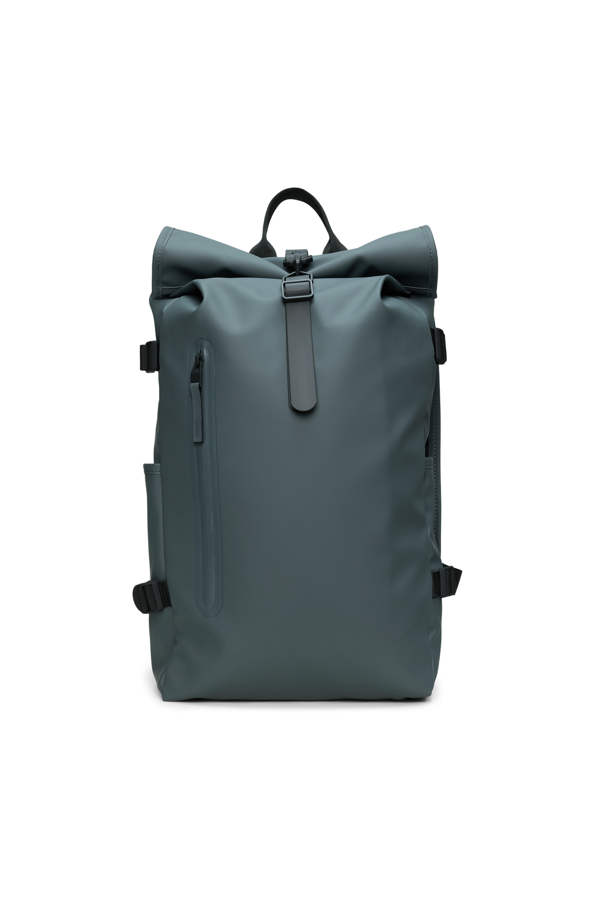 RAINS Rolltop Rucksack Large Dark Grey 23L H63 x D14 x W32 cm Backpack