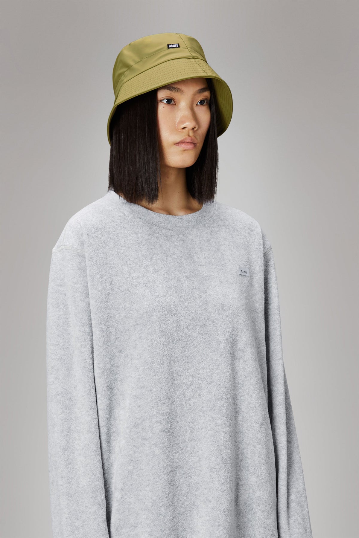 RAINS Bucket Hat Khaki Headwear