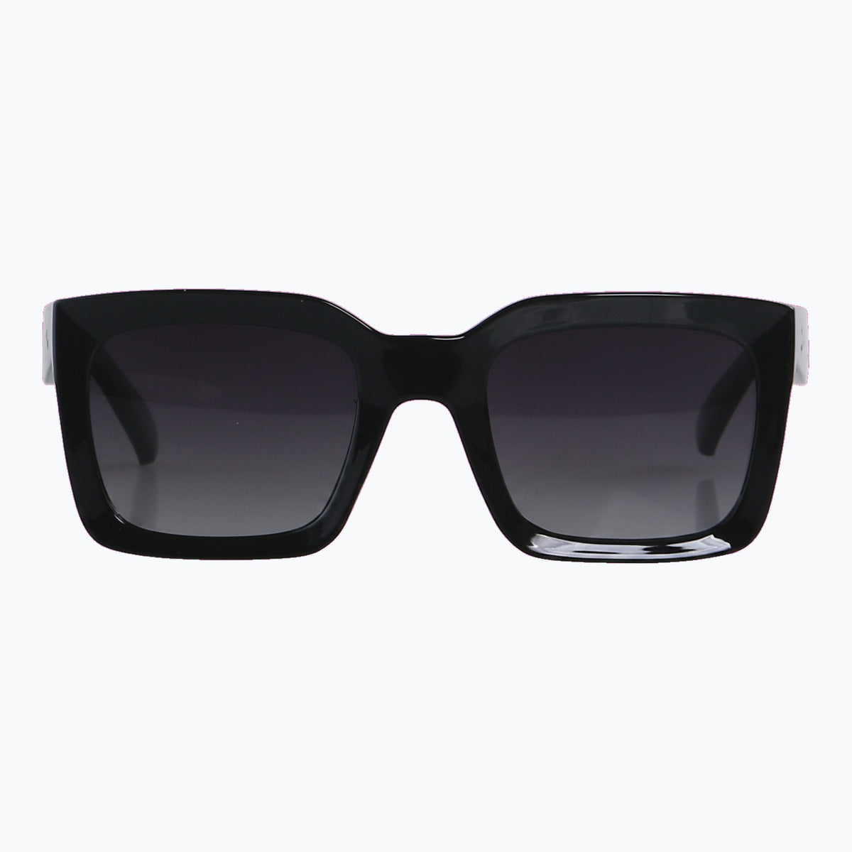 Jaxy Canyon in Black — Square Polarized sunglasses