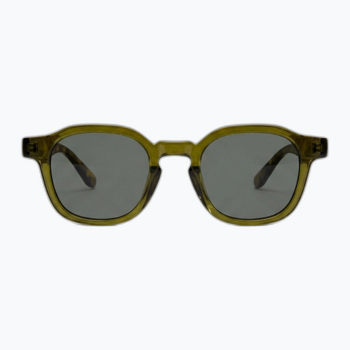 Jaxy Windsor in Olive — Square Polarized sunglasses