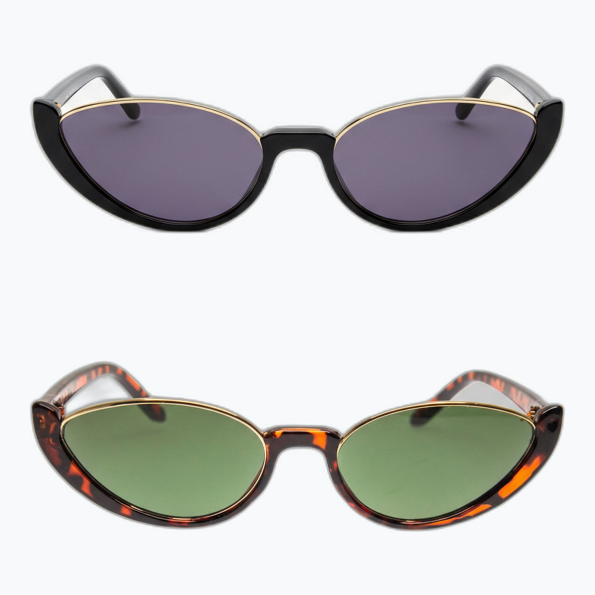 Jaxy Cosmic — Retro Cat-eye Polarized sunglasses in Black