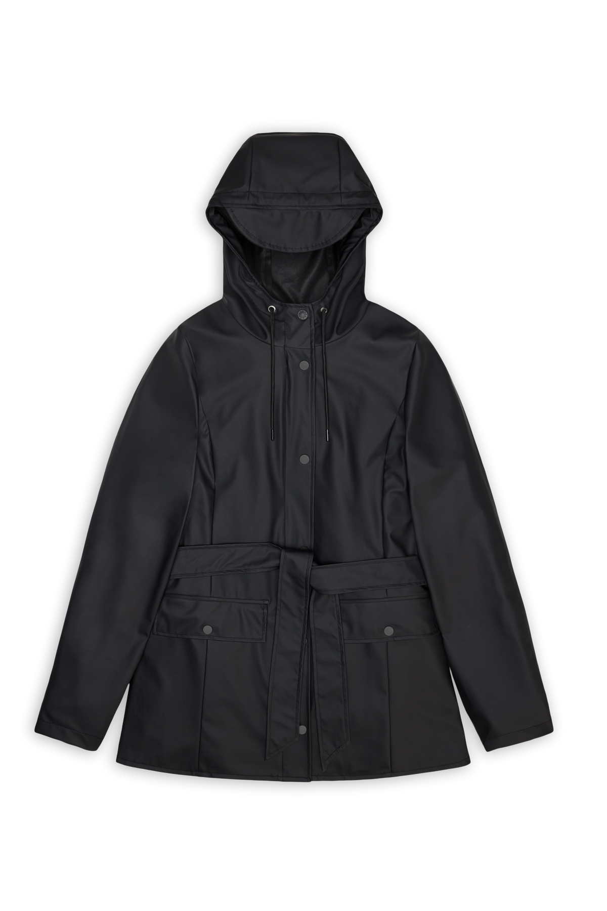 RAINS Curve Jacket Black Jacket