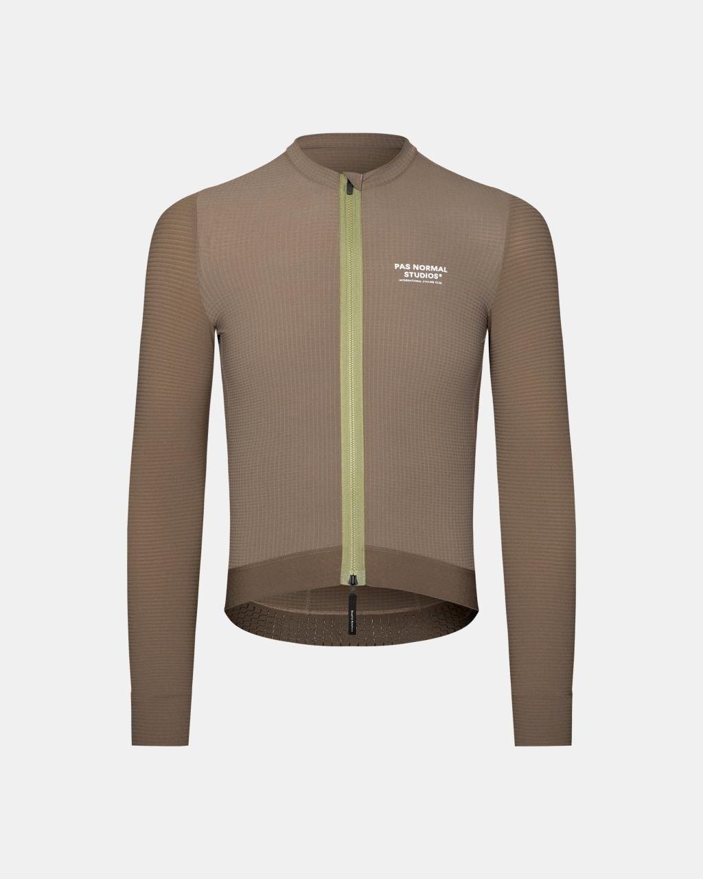 Men's Escapism Long Sleeve Jersey - Stone Brown