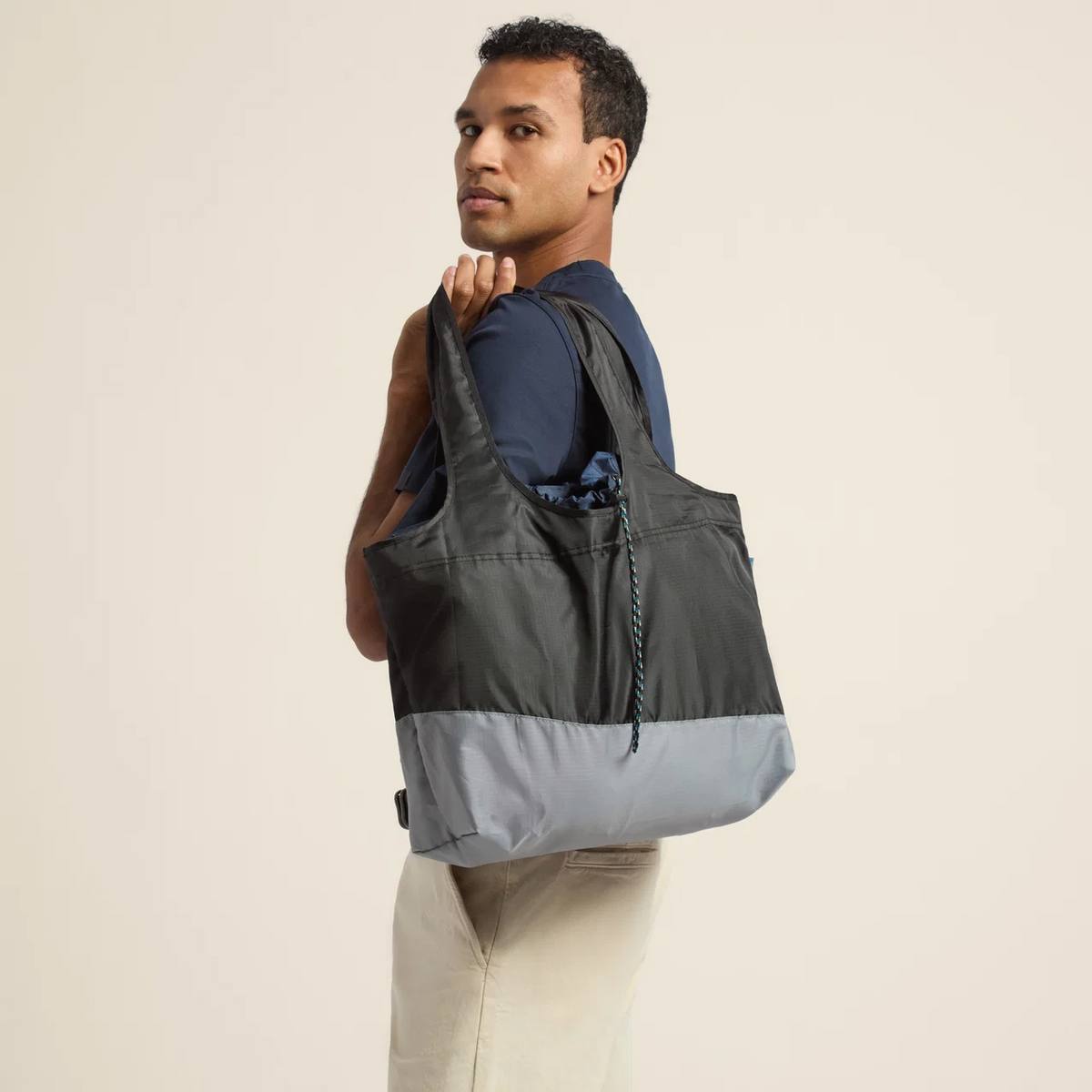 THE LITTLE SUR PACKABLE TOTE BAG / STINGRAY
