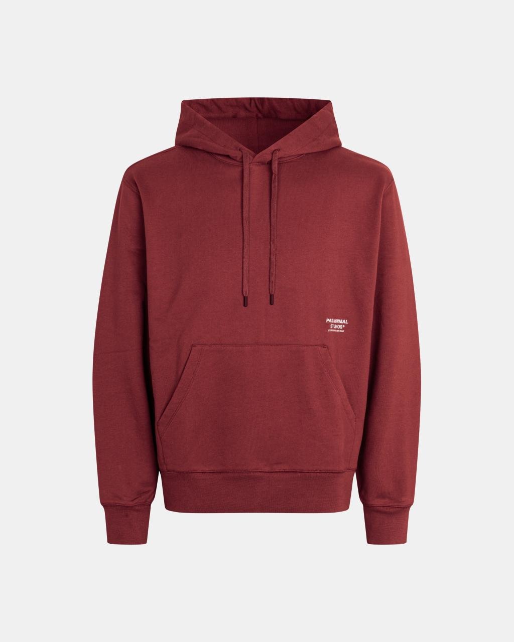 Off-Race Graphic Hoodie - Maroon