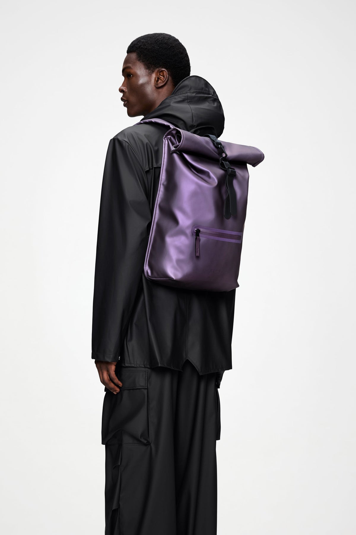 RAINS Rolltop Rucksack Body Backpack