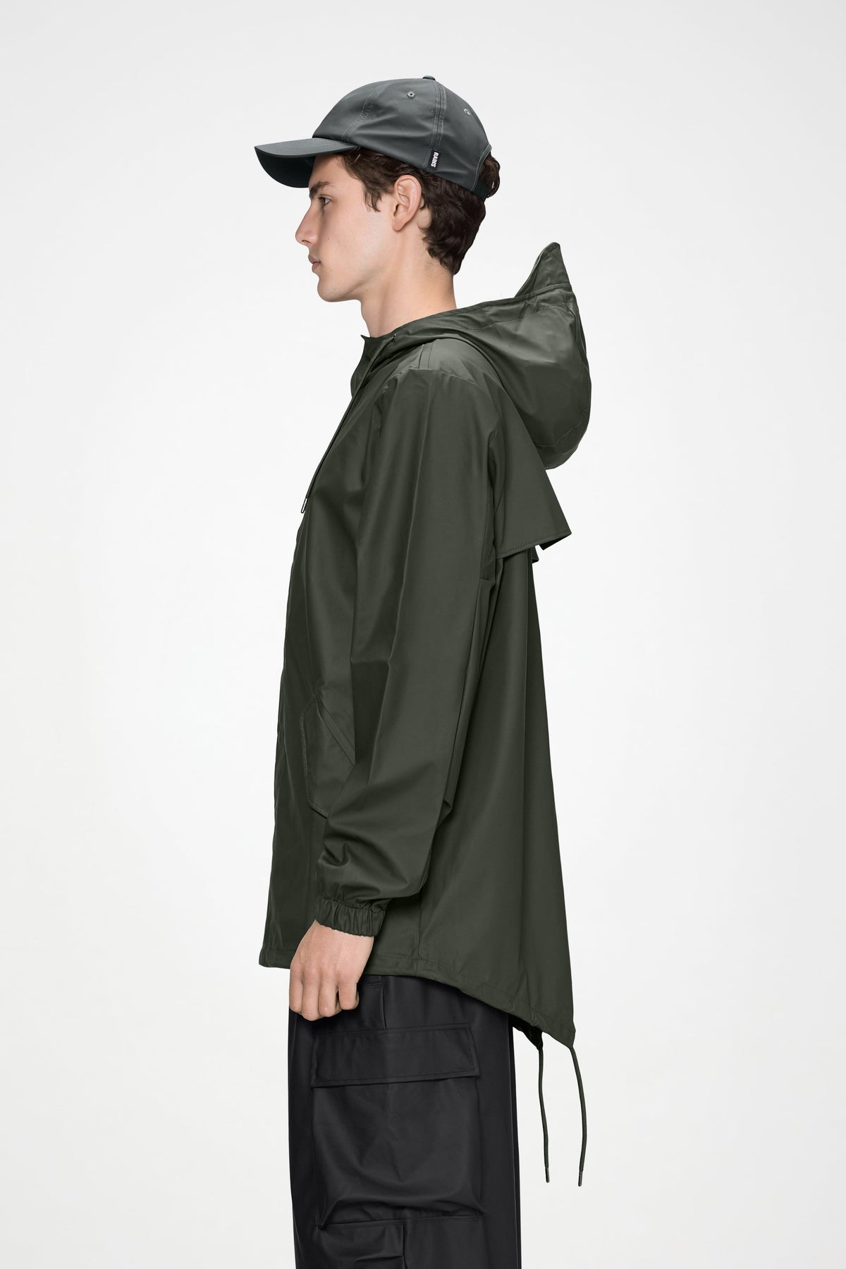 RAINS Cap Dark Grey Headwear