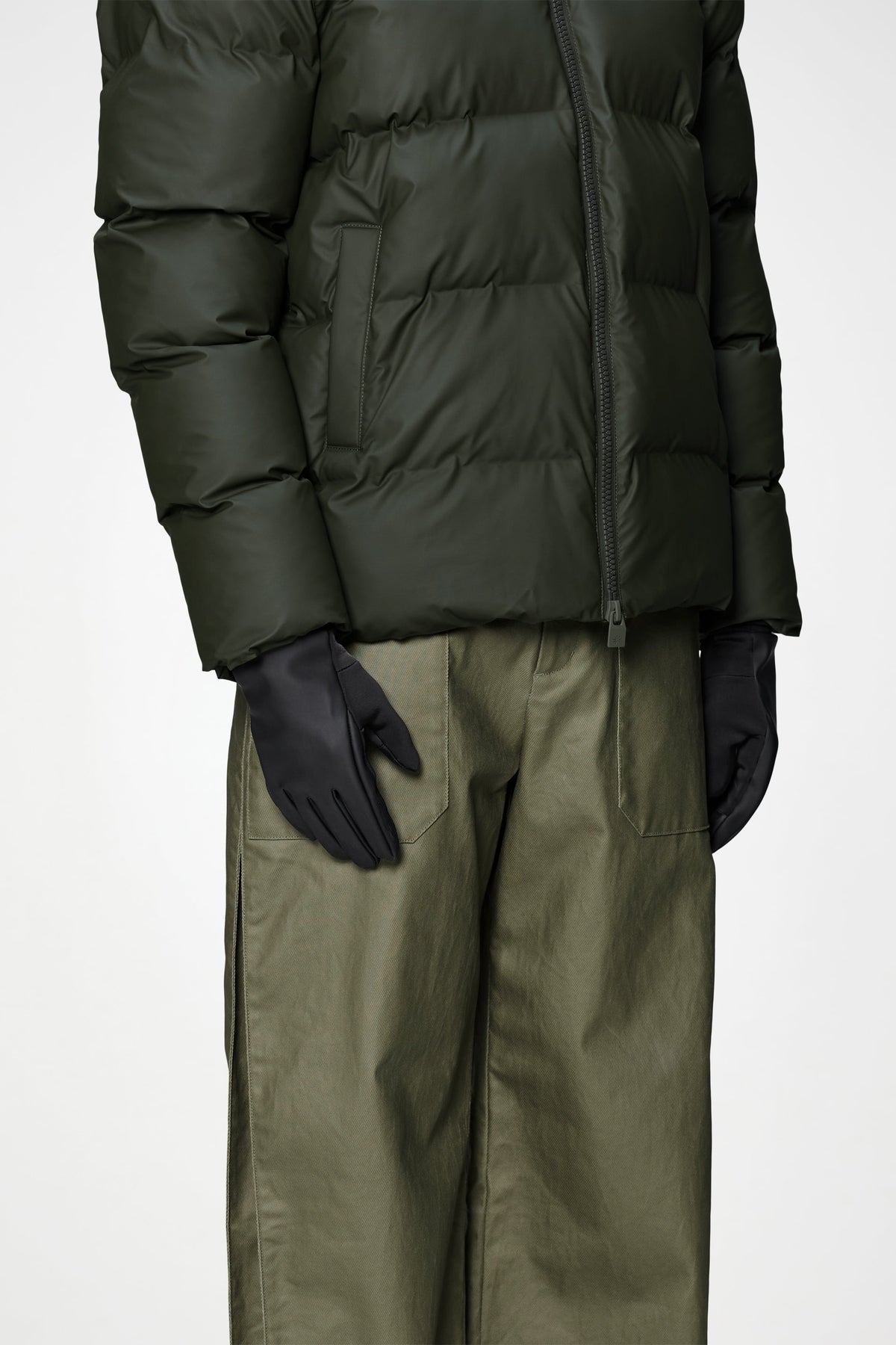 RAINS Gloves Black Gloves