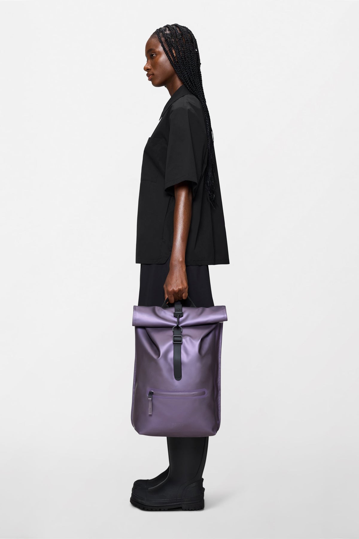 RAINS Rolltop Rucksack Body Backpack