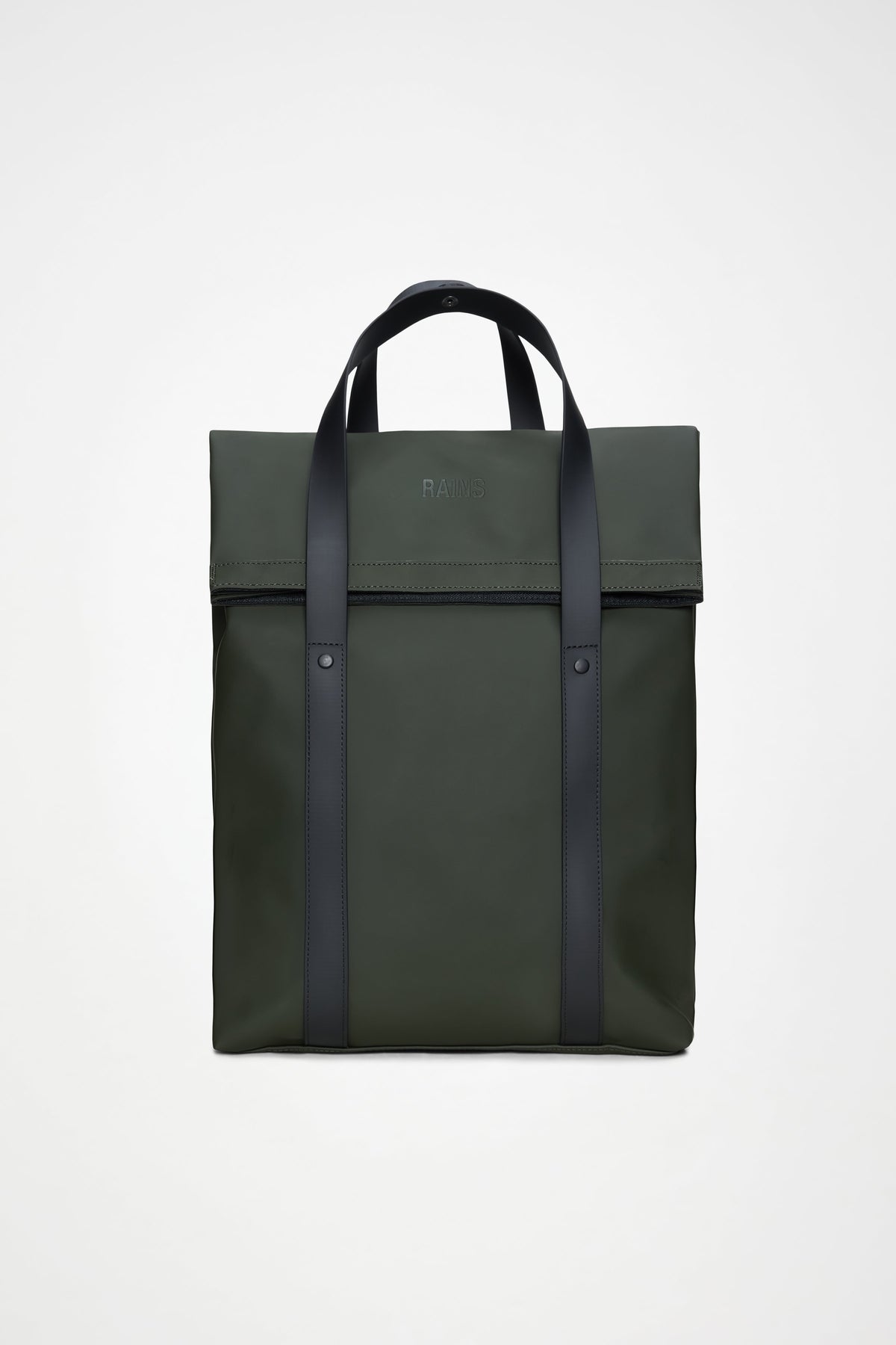 RAINS 2 Way Tote Backpack Green 23L H58 x D12 x W33 cm Backpack