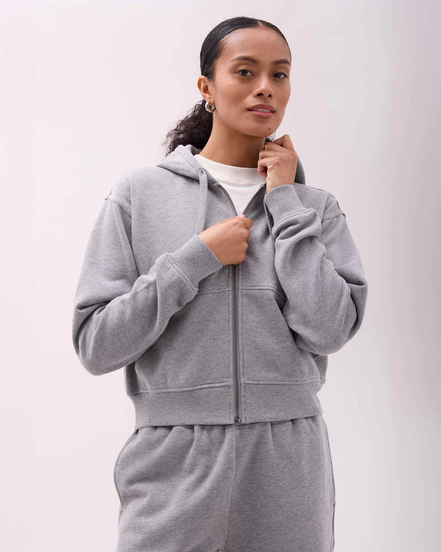 Women's Recycled Fleece Zip Hoodie