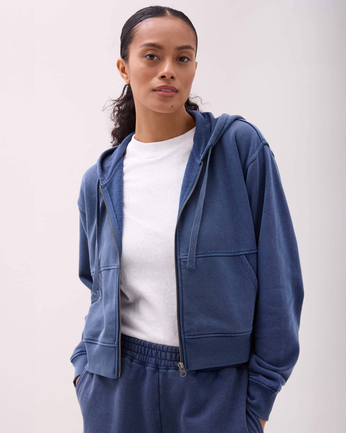 Women's Recycled Fleece Zip Hoodie