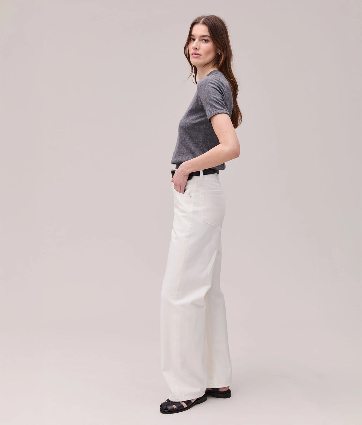 Washable Cotton Silk Tee