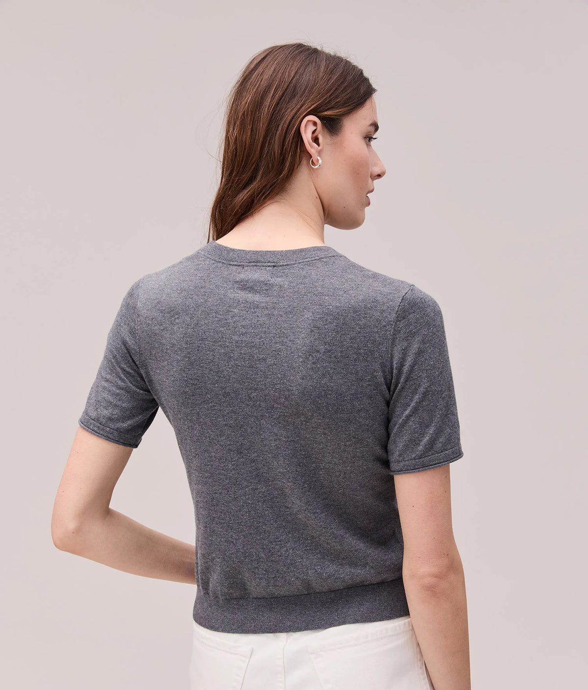 Washable Cotton Silk Tee