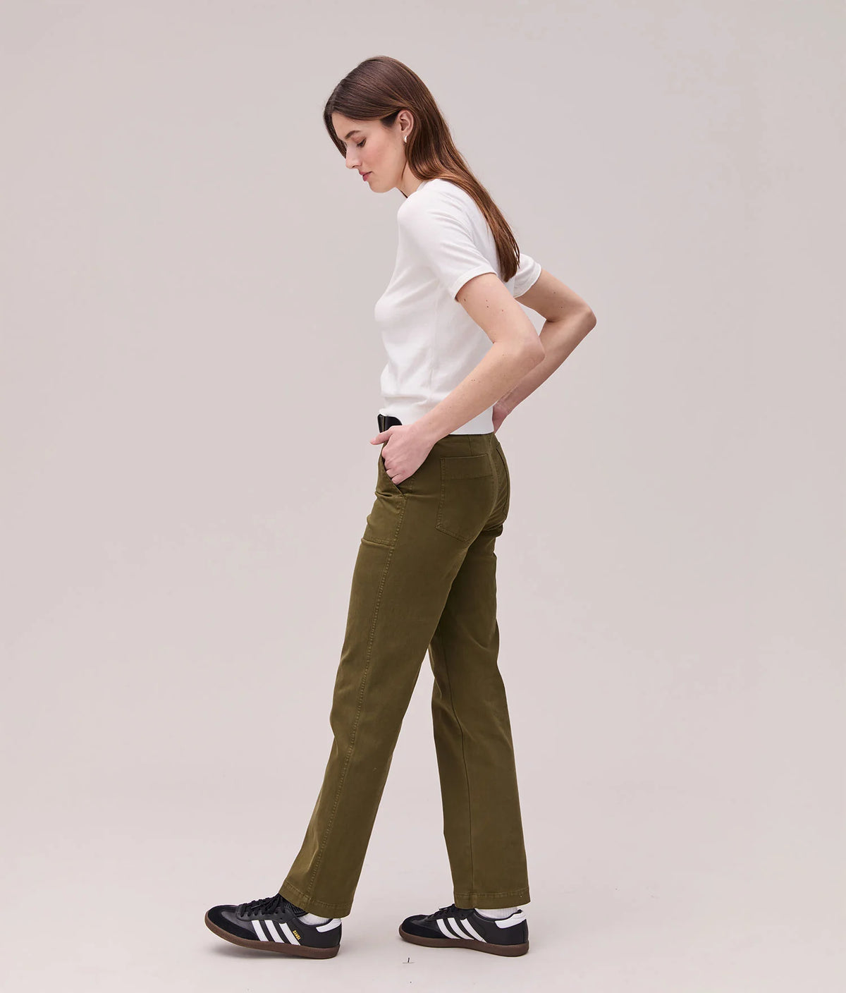 Washable Cotton Silk Tee