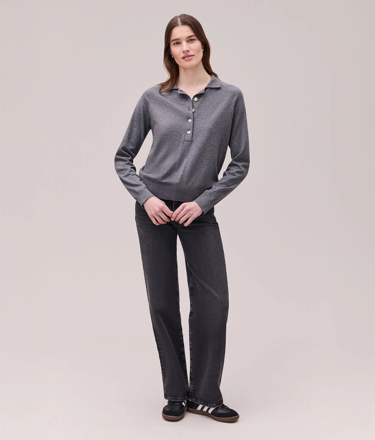 The Washable Cotton Silk Polo