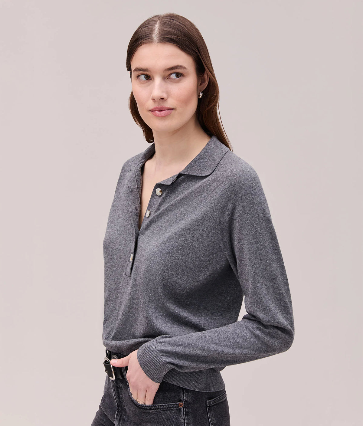 The Washable Cotton Silk Polo