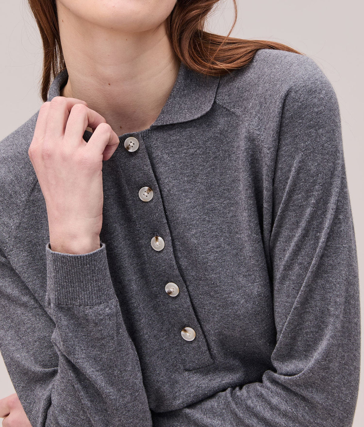 The Washable Cotton Silk Polo