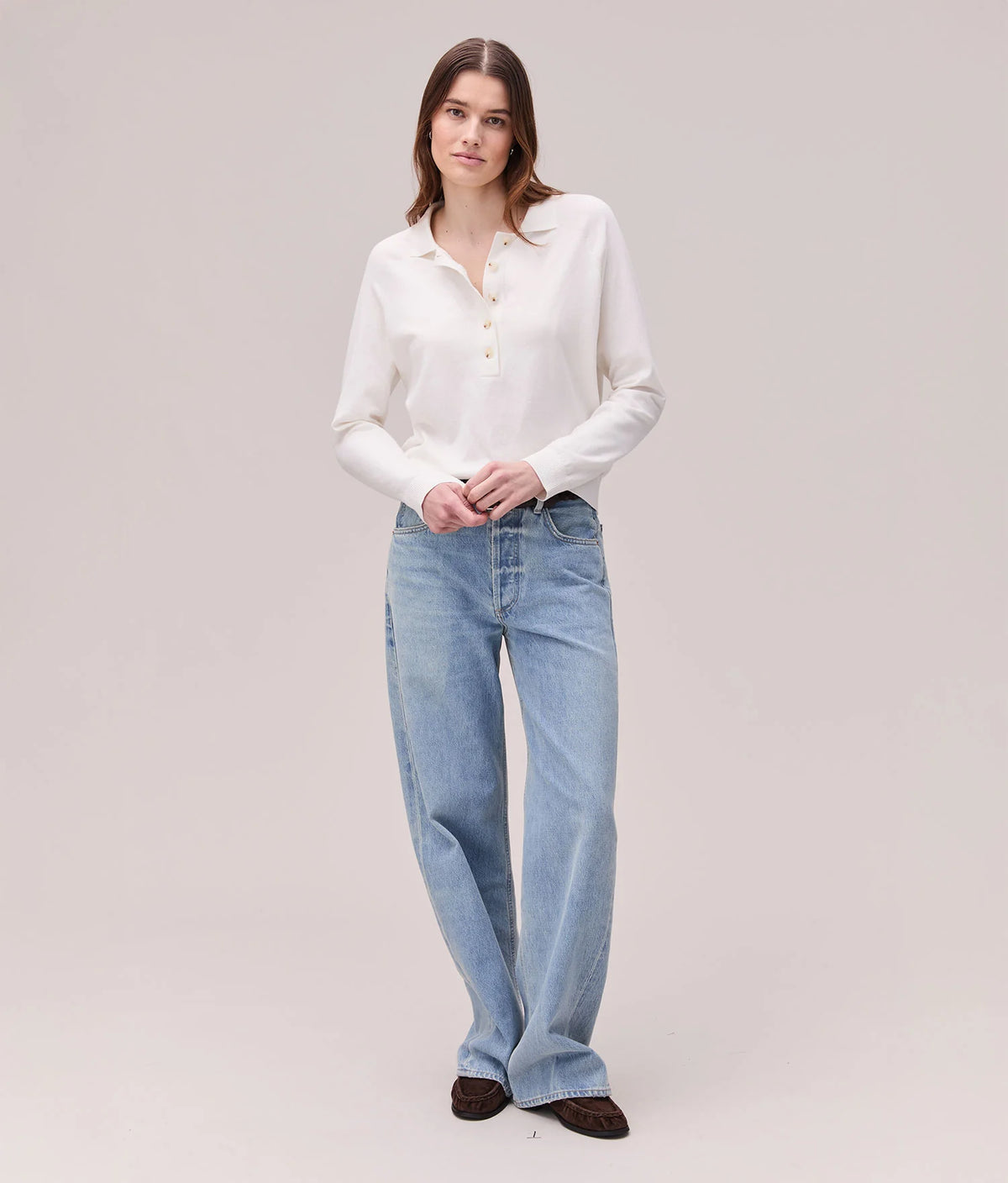 The Washable Cotton Silk Polo