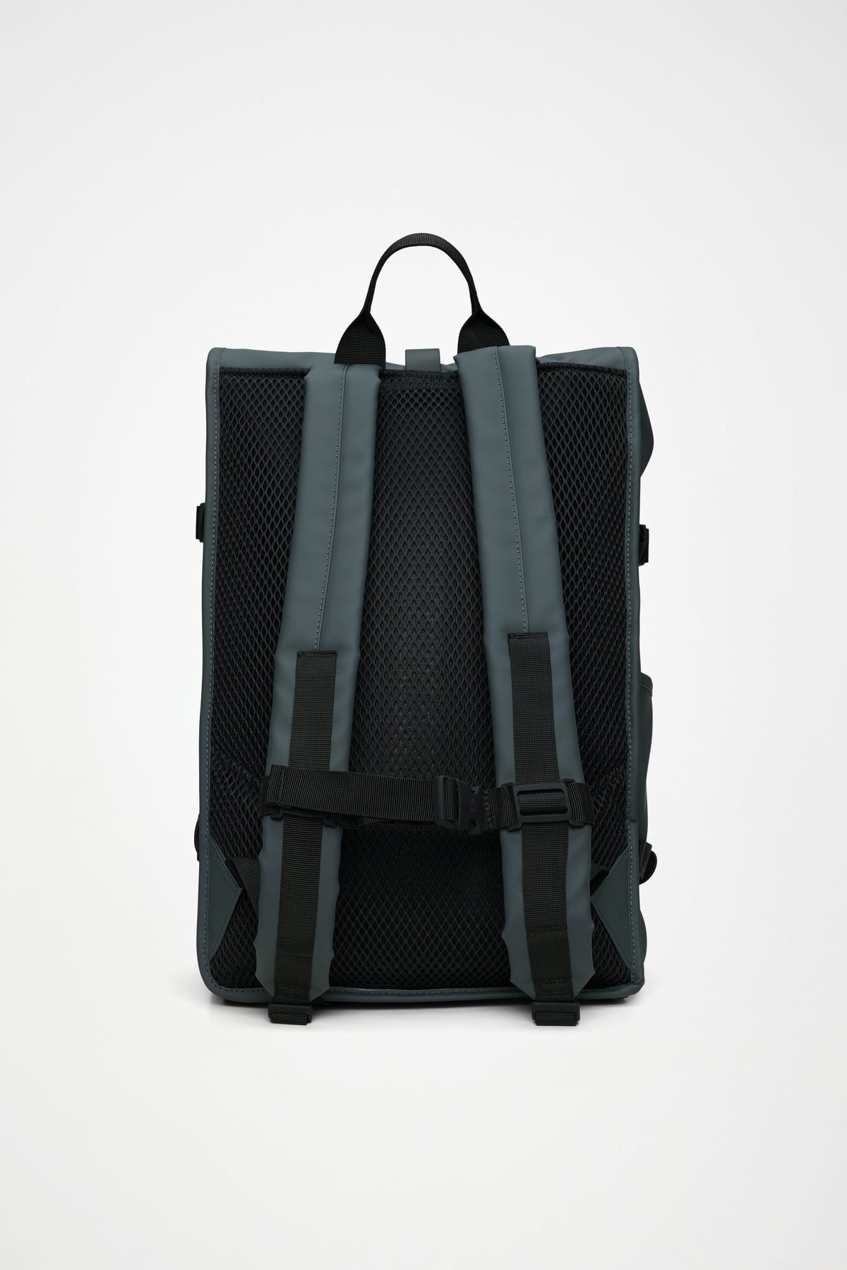 RAINS Rolltop Rucksack Large Dark Grey 23L H63 x D14 x W32 cm Backpack