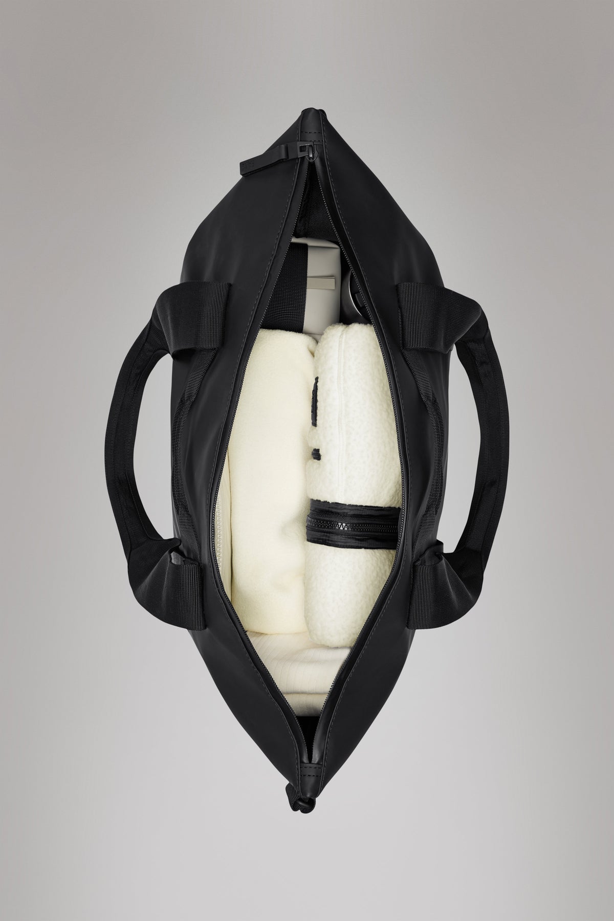 RAINS Tote Bag Black 23L H46 x D10 x W53 cm Tote
