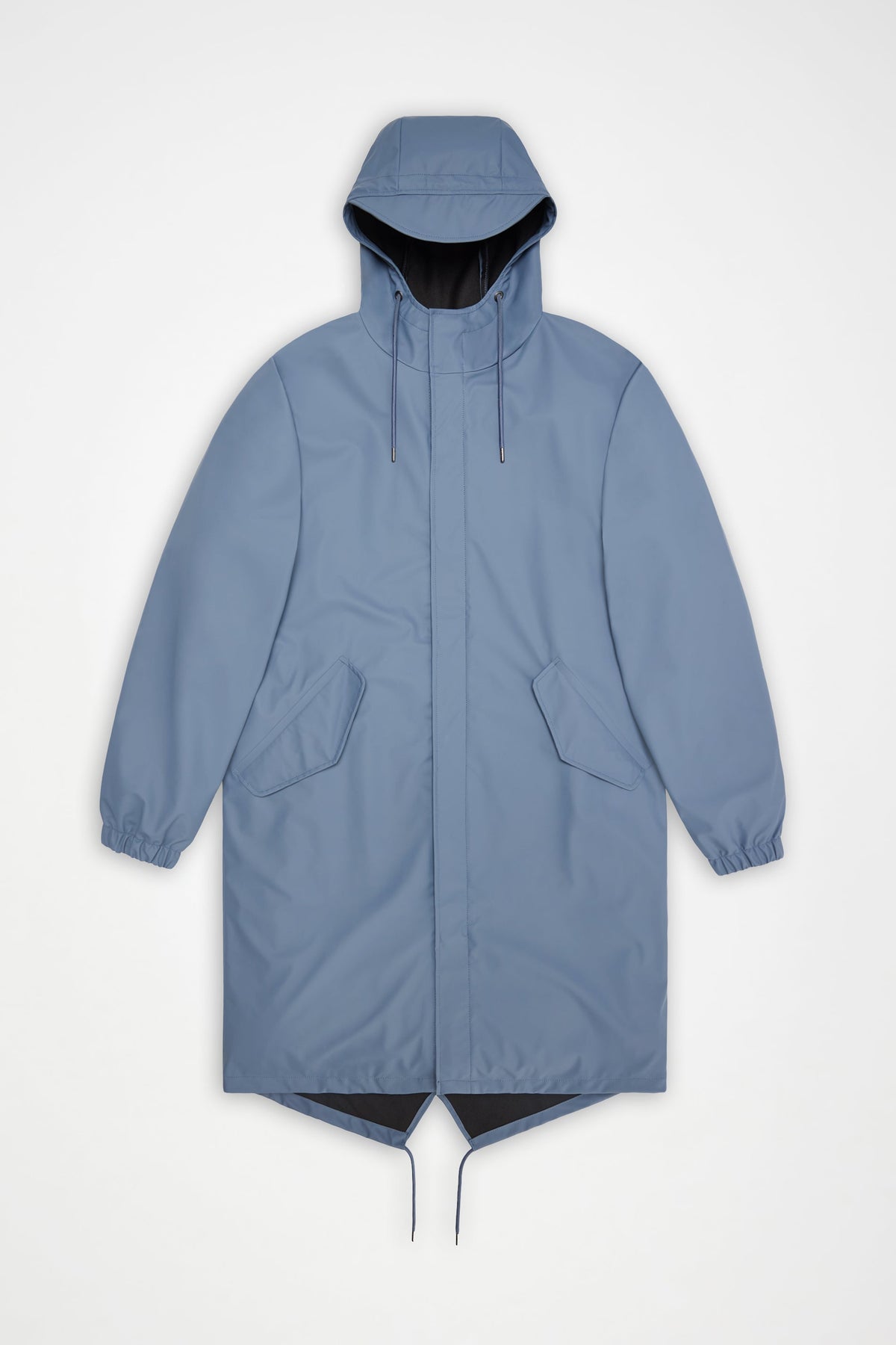 RAINS Fishtail Parka Blue Dusk Jacket