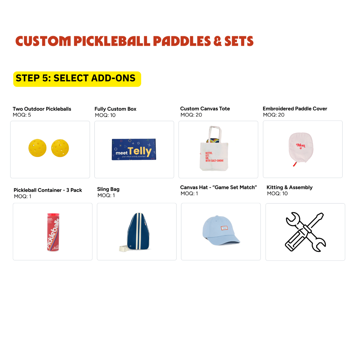 Customizable Nettie Pickleball Paddle
