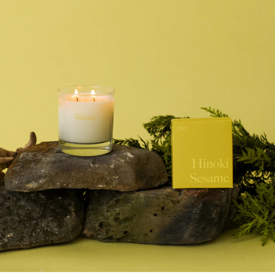 Hinoki Sesame Candle - Elsewhere Collection