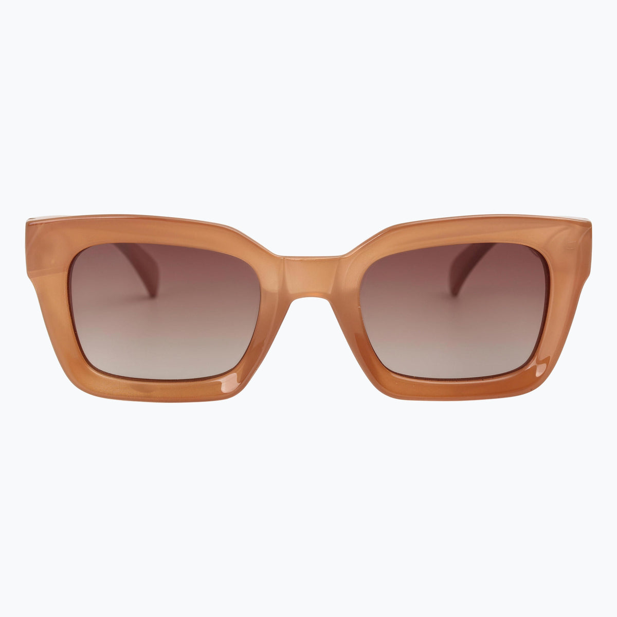 Jaxy Eclipse in Sand — Square Polarized sunglasses #Color_Sand