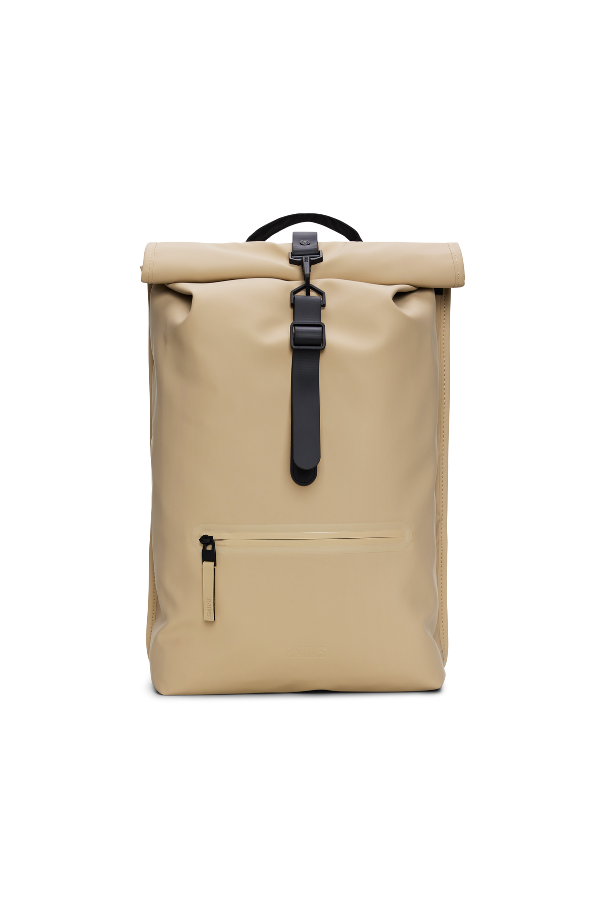 RAINS Rolltop Rucksack Sand 17L H48 x D11 x W32 cm Backpack