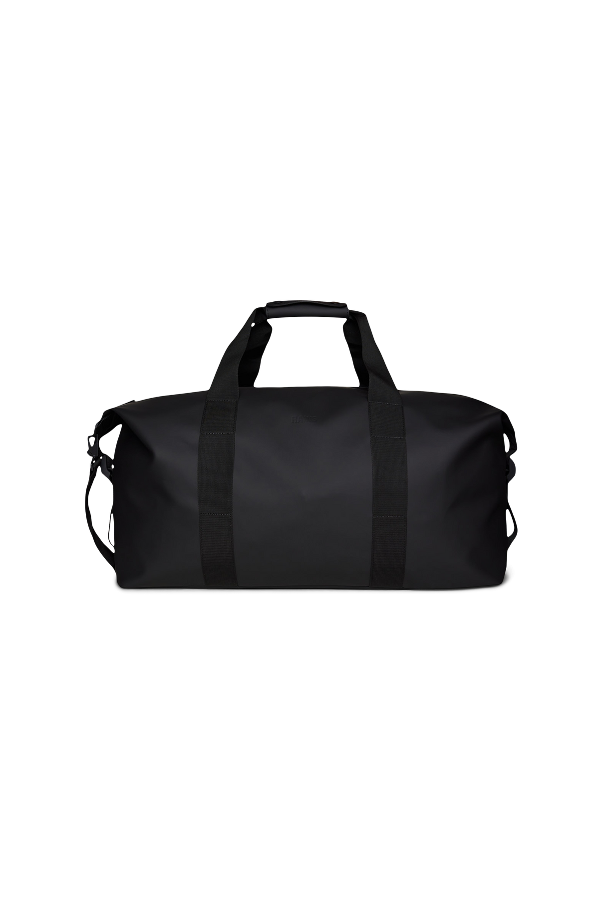 RAINS Hilo Weekend Bag Large Black 47L H29 x D28 x W60 cm Weekender