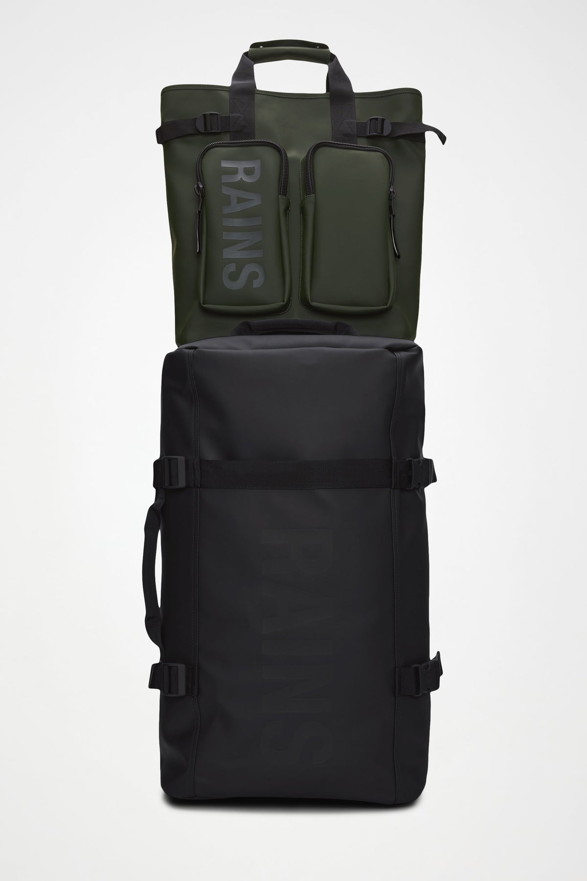 RAINS Texel Tote Backpack Green Backpack