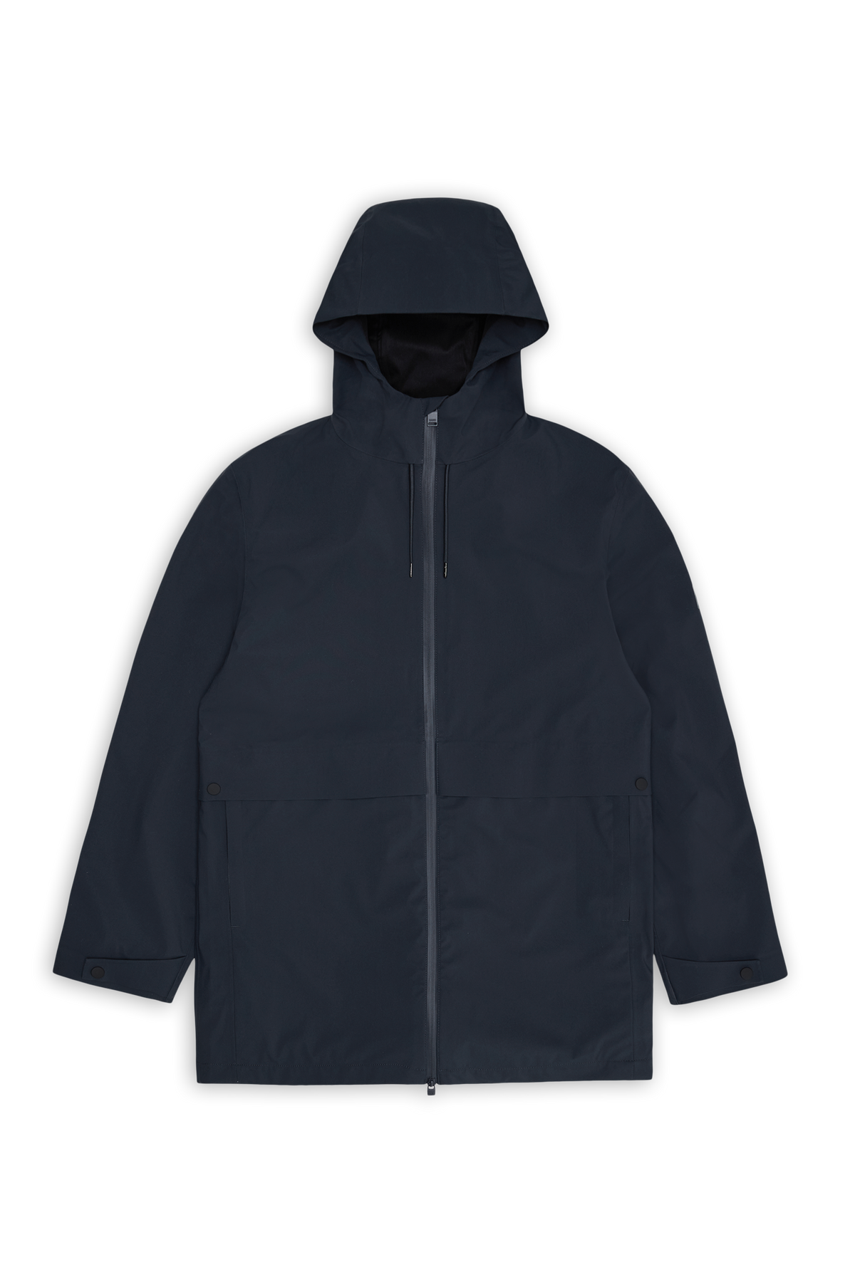 RAINS Suva Hardshell Long Jacket Navy Jacket