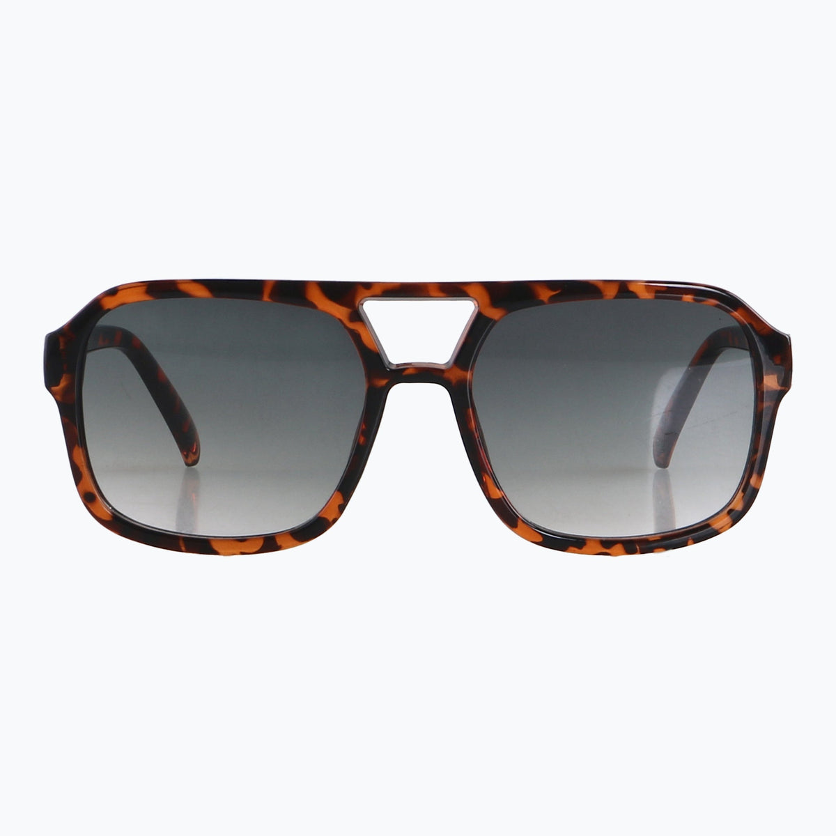 Jaxy Diplomat in Tortoise — Square sunglasses