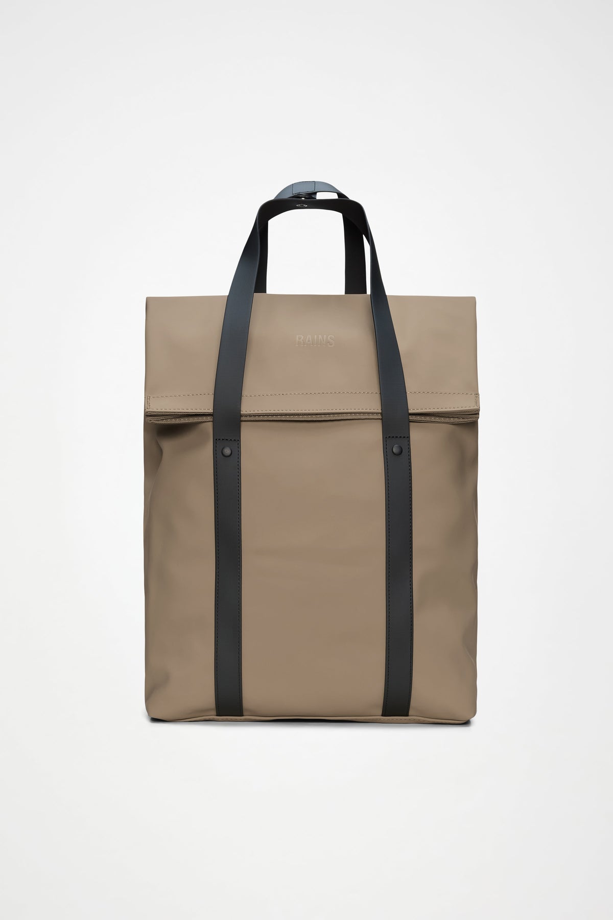 RAINS 2 Way Tote Backpack Beige 23L H58 x D12 x W33 cm Backpack