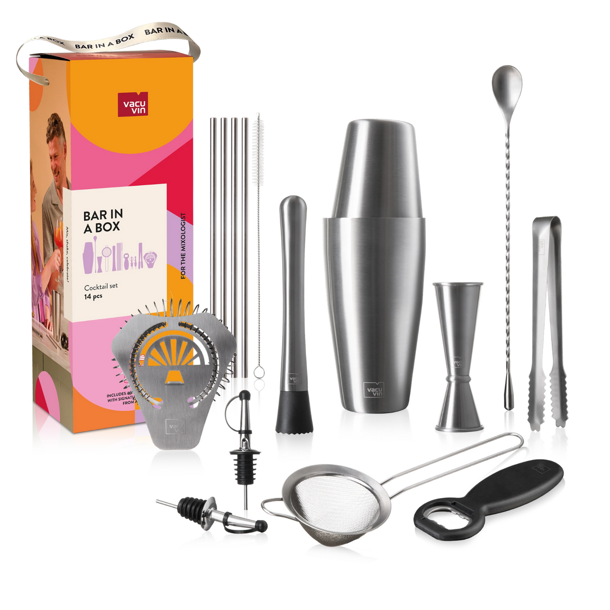 Mixologist Cocktail Set – Gift Box (14 Pieces)
