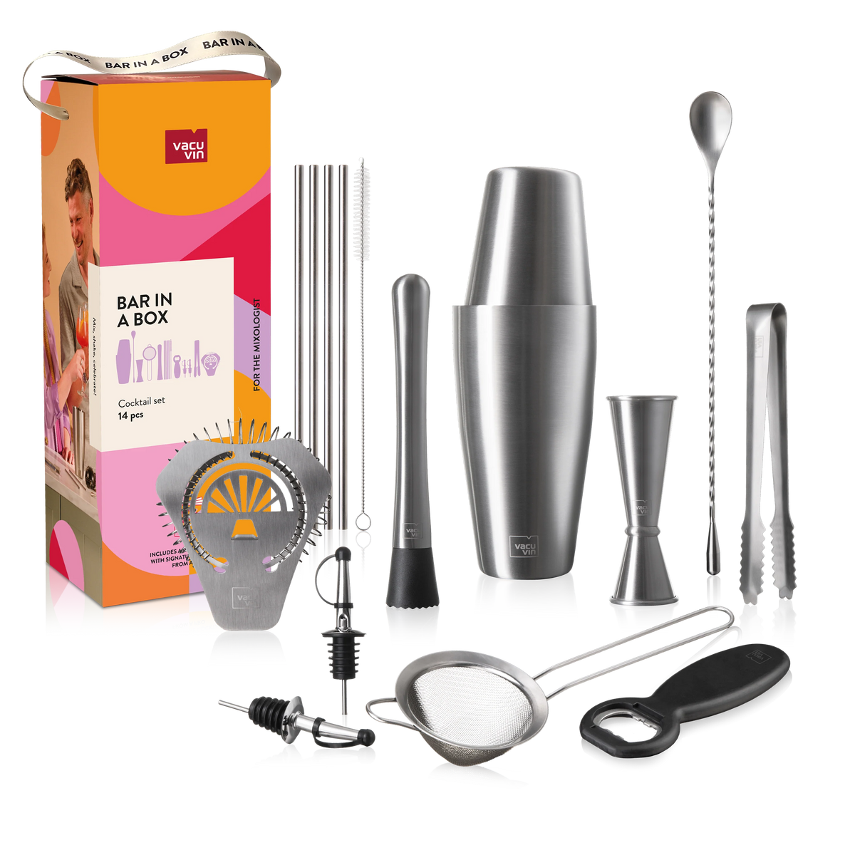Mixologist Cocktail Set – Gift Box (14 Pieces)