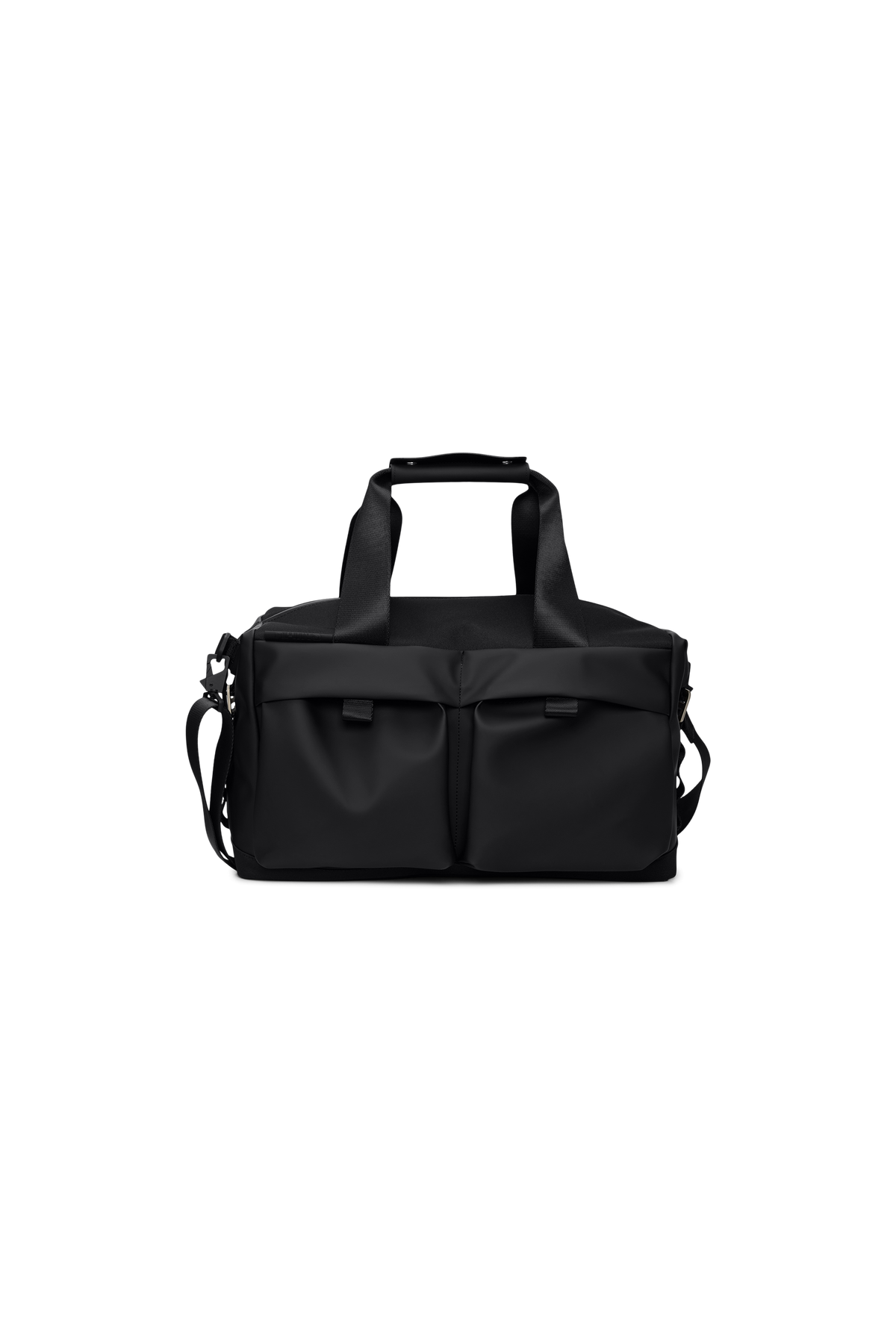 RAINS Otaru Weekend Bag Small Black 23L H30 x D20 x W42 cm Weekender