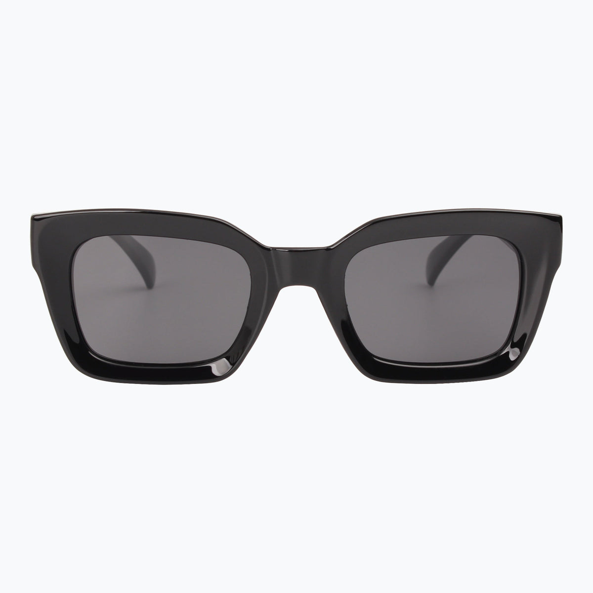 Jaxy Eclipse in Black — Square Polarized sunglasses