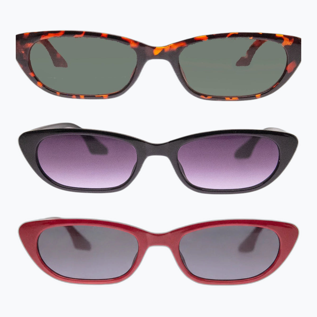 Jaxy Dynasty — Classic Cat-eye Polarized sunglasses in Black
