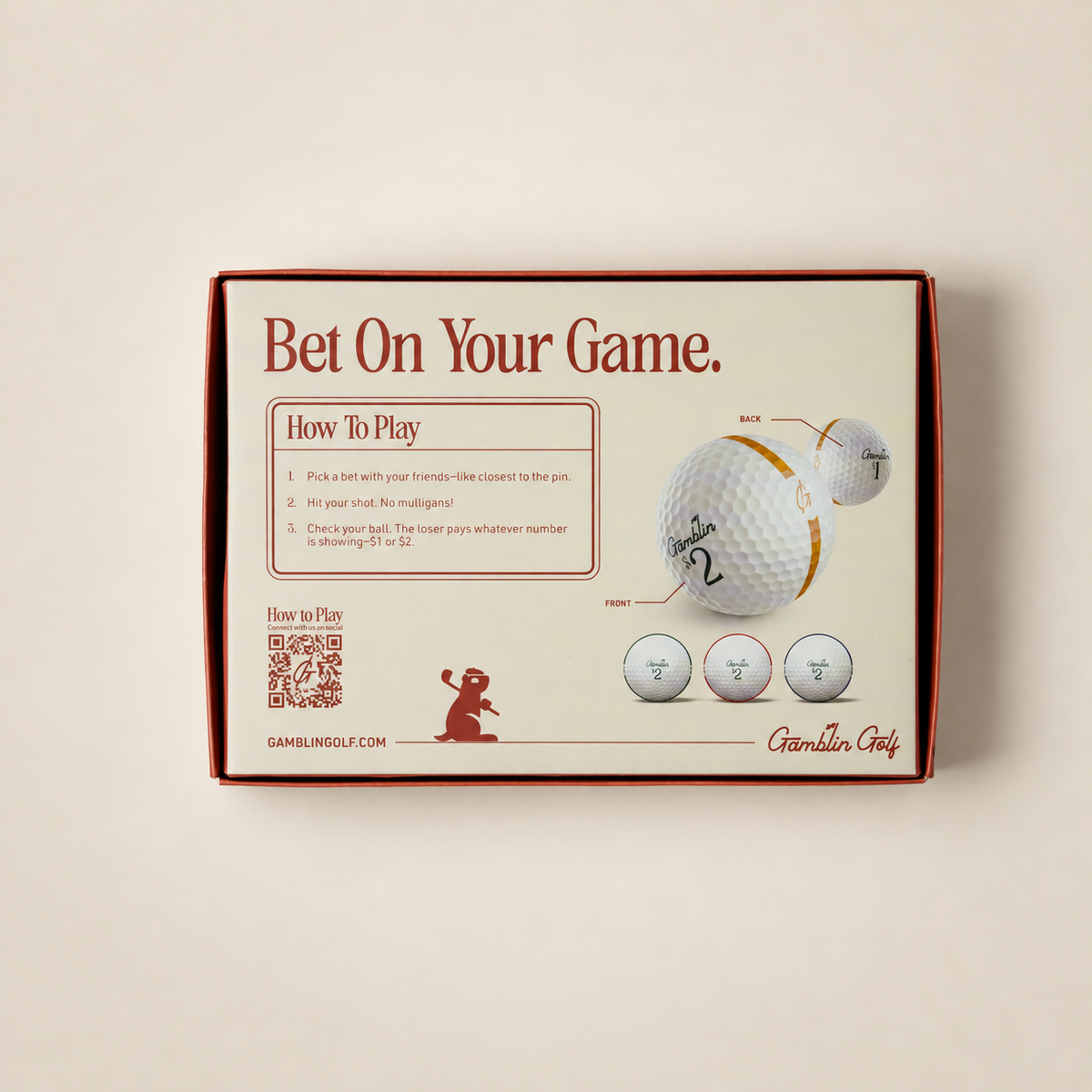 Women's Gamblin' Golf - Pack of 12 Balls