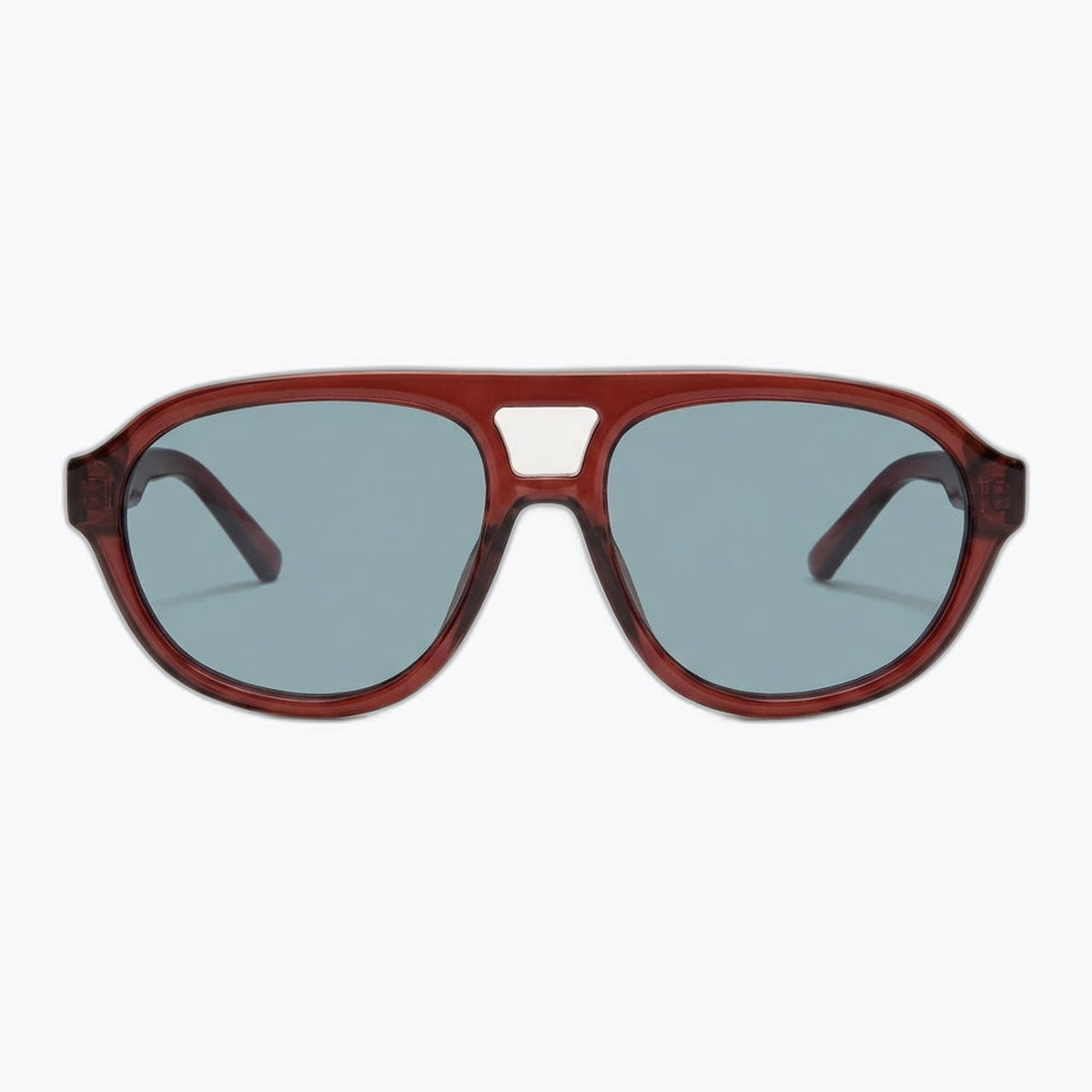 Jaxy Horizon in Brown — Aviator Polarized sunglasses
