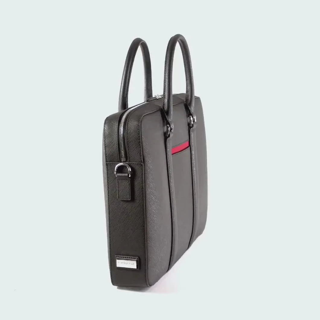 Manhattan Leather Briefcase