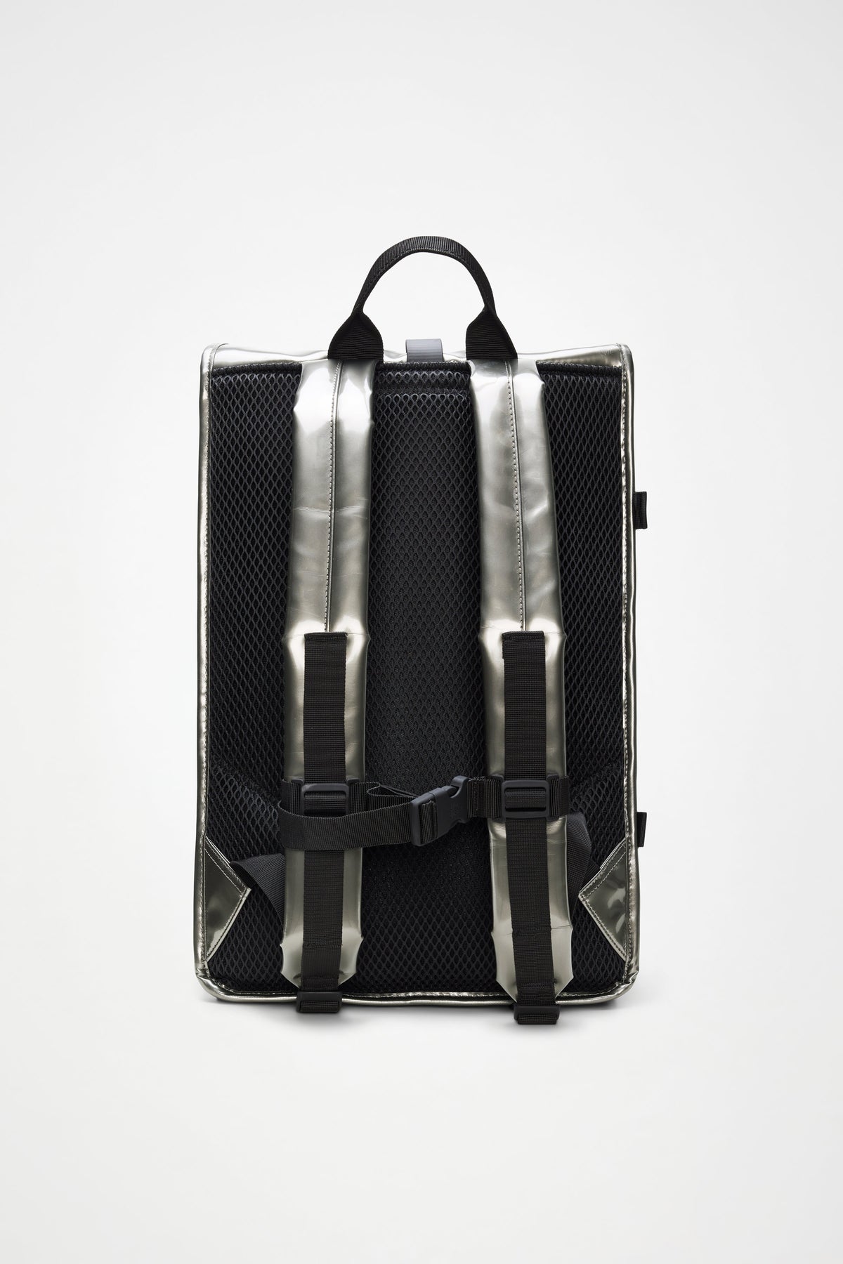 RAINS Rolltop Rucksack Large Raven 23L H63 x D14 x W32 cm Backpack